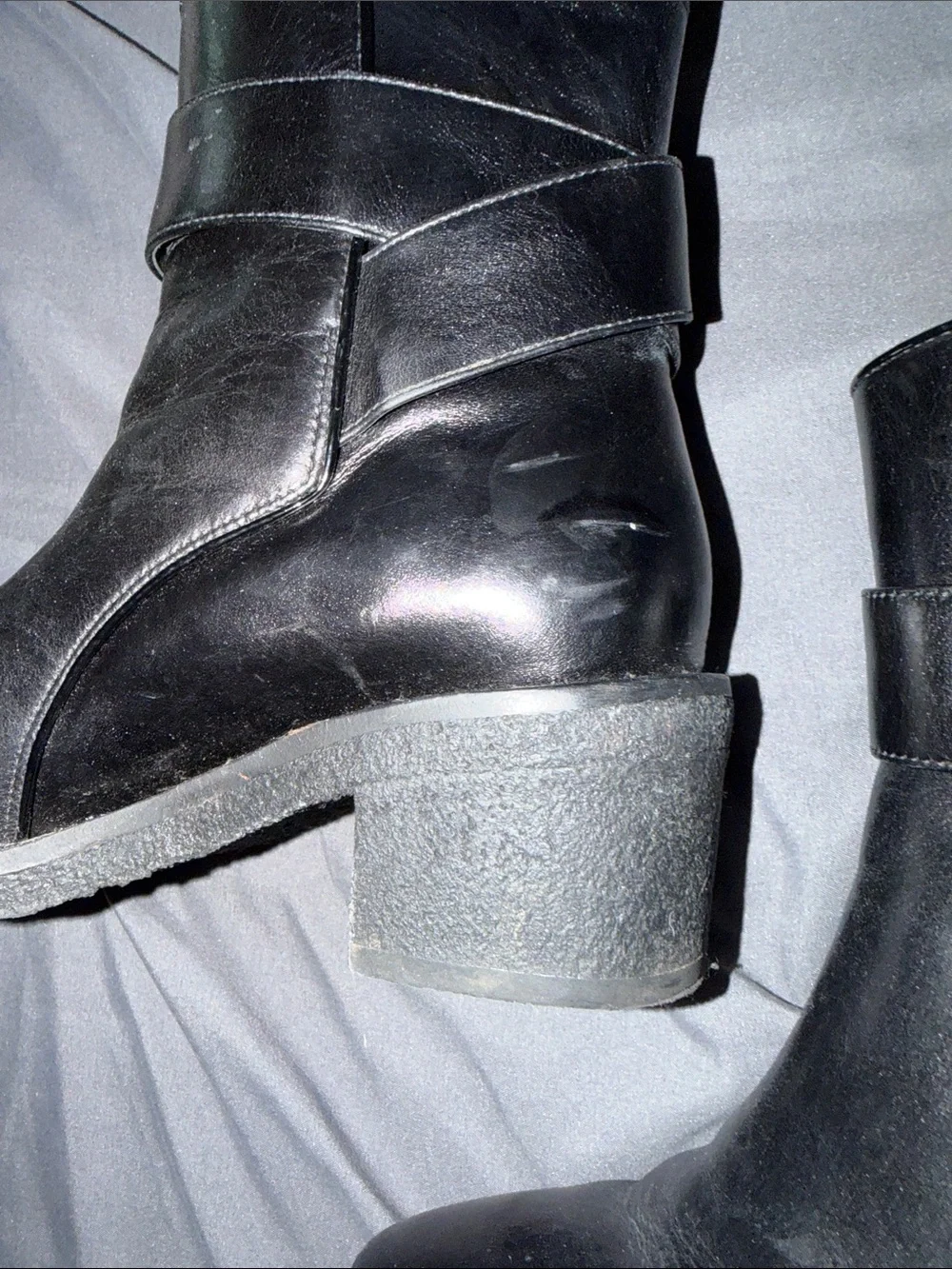 TORY BURCH Women's Kira Block Heel Booties In Perfect Black Size 5